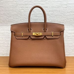 エルメス バーキン 25 ゴールド