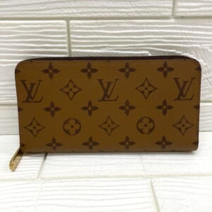 ルイヴィトン モノグラムリバース ジッピーウォレット M82444
