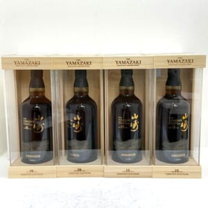 山崎 18年 リミテッドエディション 箱ダメージありなど4点