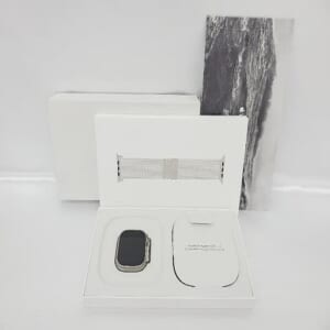 au by KDDI Apple Watch Ultra 2 GPS+Cellular 49mm MX5R3J/A ナチュラルチタニウム/ミラネーゼループ 中古品