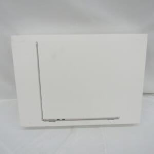 Apple MacBook Air 13.6インチ Liquid Retinaディスプレイ MW0X3J/A シルバー 未使用品