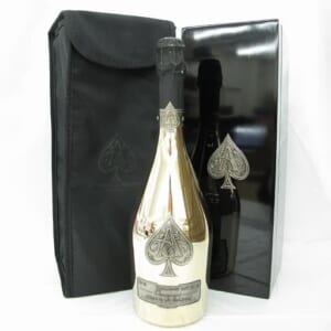 アルマン・ド・ブリニャック ブラン・ド・ブラン シルバー ※ボトルダメージ無 箱/ケース付