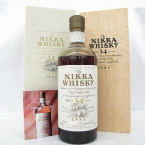 ザ・ニッカ 34年 1999 木箱/冊子付
