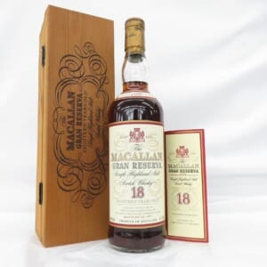 ザ・マッカラン 18年 グランレゼルバ 1979-1997 木箱/冊子付