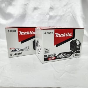 マキタ リチウムイオンバッテリー BL4080H 2点