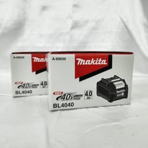 マキタ リチウムイオンバッテリー BL4040 2点