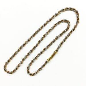 K18×Pt850 ネックレス