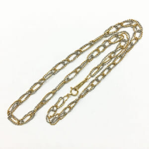 K18×Pt850 ネックレス