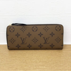 ルイヴィトン モノグラムリバース ポルトフォイユクレマンス M82336