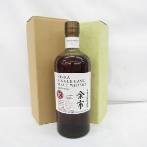余市 シングルカスクモルト 10年 十年浪漫倶楽部 2010‐2020 箱付