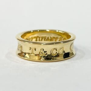 ティファニー ナローリング K18YG 12号