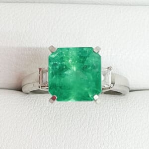 エメラルドリング 3.28ct