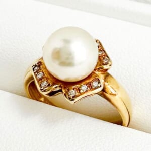 真珠リング 8.1mm