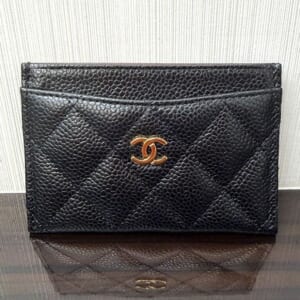 シャネル クラシックカードケース AP0213 キャビアスキン