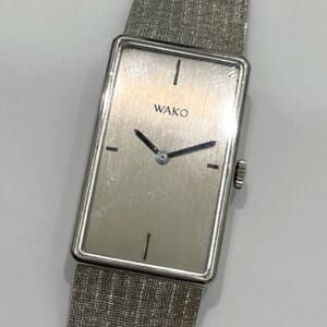 和光 スクエアウォッチ レクタンギュラーカットブレス