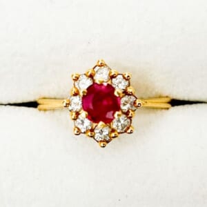 ルビーリング 0.7ct