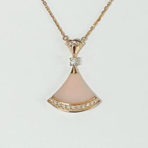 ブルガリ ディーヴァドリームネックレス 354340 ピンクオパール