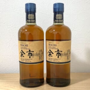 余市 10年 シングルモルト 新ラベル など2点