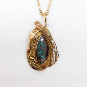 ボルダーオパールネックレス 8.5ct