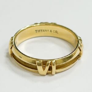 ティファニー アトラスリング 18KYG  #12