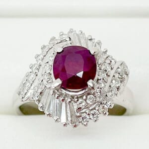 ルビーリング PT900