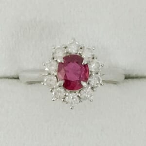 ルビーリング 0.842ct