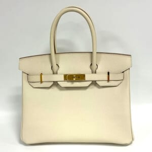 エルメス バーキン 30 エプソン クレ ゴールド金具