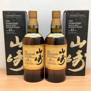 山崎 12年 シングルモルト など2点