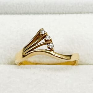 ダイヤモンドリング K18