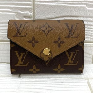 ルイヴィトン モノグラムリバース ポルトフォイユヴィクトリーヌ M81557
