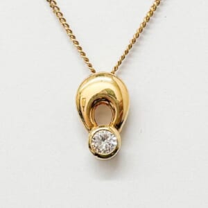 ダイヤモンドネックレス 0.1ct