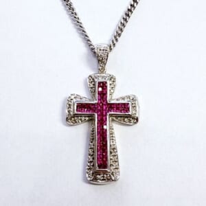 ルビーネックレス 1.4ct