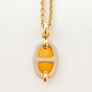 エルメス シェーヌダンクルネックレス ミニマイヨンペンダントPM 