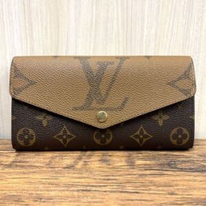 ルイヴィトン モノグラムリバース ポルトフォイユサラ M80726