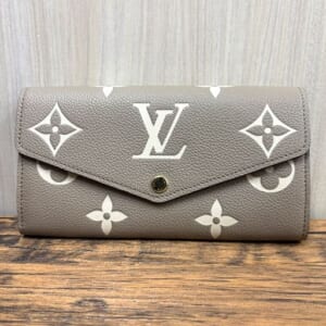 ルイヴィトン モノグラムアンプラント ポルトフォイユサラ M81049