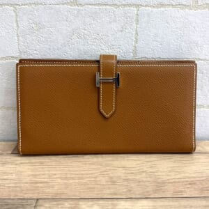 エルメス ベアンスフレ エプソン ゴールド シルバー金具
