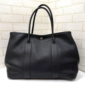 エルメス ガーデンパーティ PM オールレザー 黒