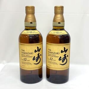 山崎 12年 シングルモルト など2点
