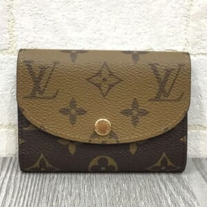 ルイヴィトン モノグラムリバース ポルトモネロザリ M82333