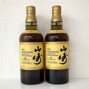 山崎 12年 シングルモルト など2点