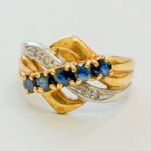 ジュエリーマキ サファイアリング 0.83ct 11.5号