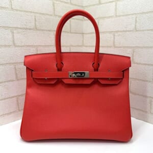 エルメス バーキン 30 エプソン ローズジャイプール パラジウム金具