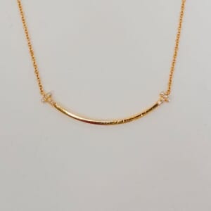 ティファニー ティファニーT スマイルネックレス