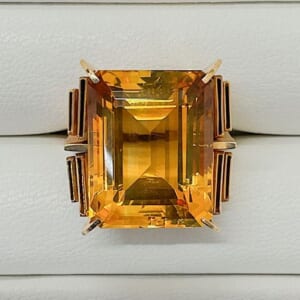 シトリンリング K18