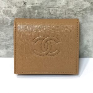 シャネル ココマーク スモールフラップウォレット AP4656 キャビアスキン