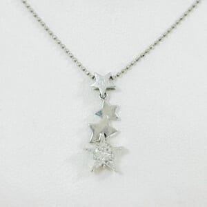 ダイヤモンドネックレス 0.22ct