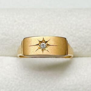 ダイヤモンドリング K18