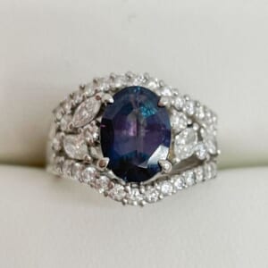 アレキサンドライトリング 3.11ct