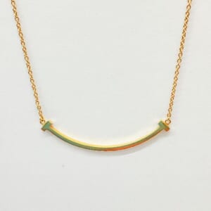 ティファニーT スマイルペンダント スモール YG