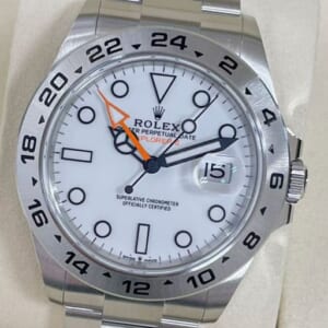 ロレックス エクスプローラーII 226570 白文字盤